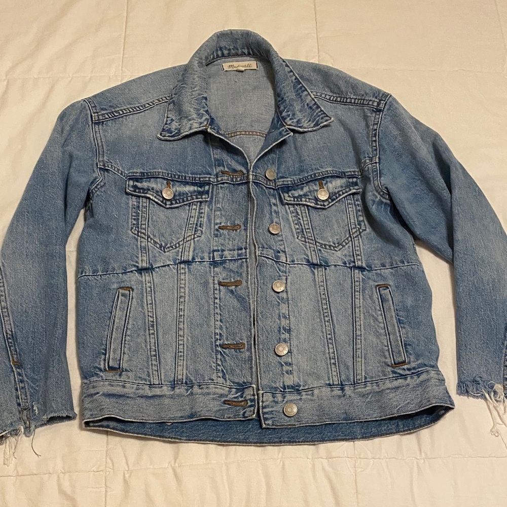 Madewell Light Blue Denim Jacket